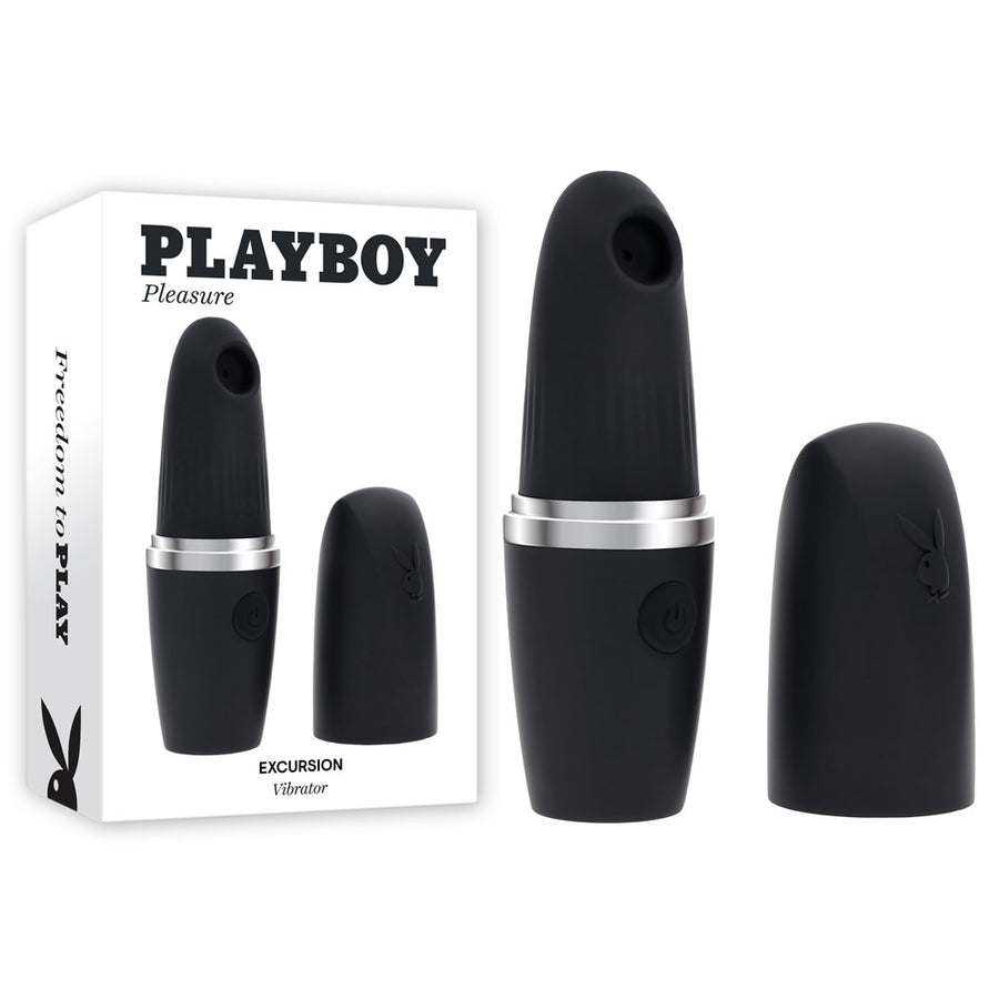 Playboy Pleasure Excursion - Suction Stimulator - Black