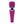 Playboy Pleasure Mic Drop - Mini Wand Vibrator - Purple