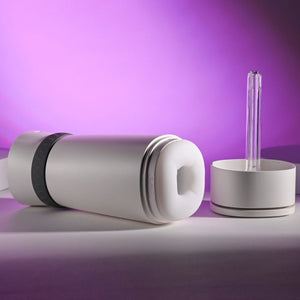 Playboy Pleasure Twist & Stroke - Heating Stroker with UV Cleaning - White