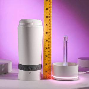 Playboy Pleasure Twist & Stroke - Heating Stroker with UV Cleaning - White