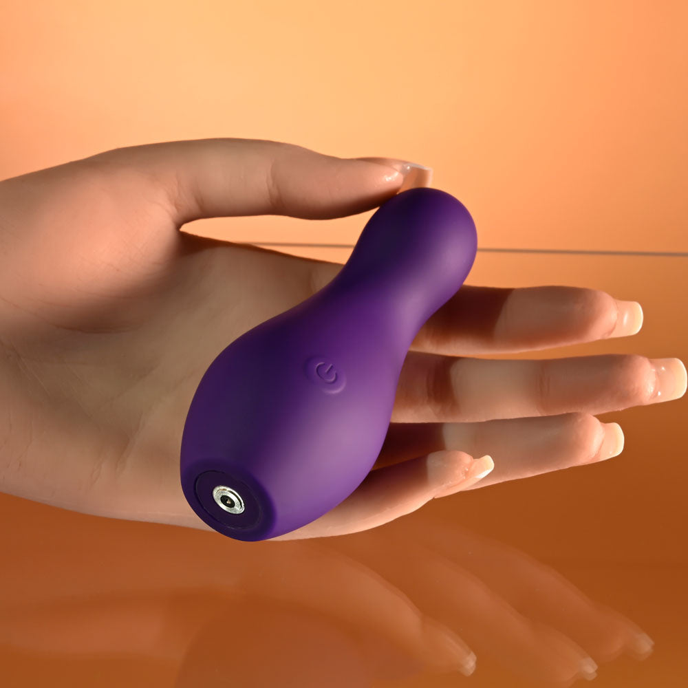 Playboy Pleasure The Jet Set - Vibrator With Charging Case - Purple