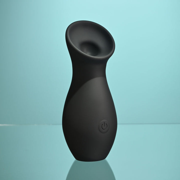 Playboy Pleasure The Jet - Sucker Clit Stimulator With Charging Case - Black