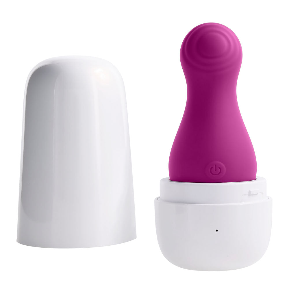 Playboy Pleasure The Jet Set - Tapping Stimulator With Charging Case