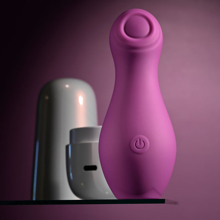 Playboy Pleasure The Jet Set - Tapping Stimulator With Charging Case