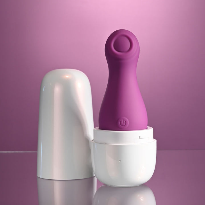 Playboy Pleasure The Jet Set - Tapping Stimulator With Charging Case