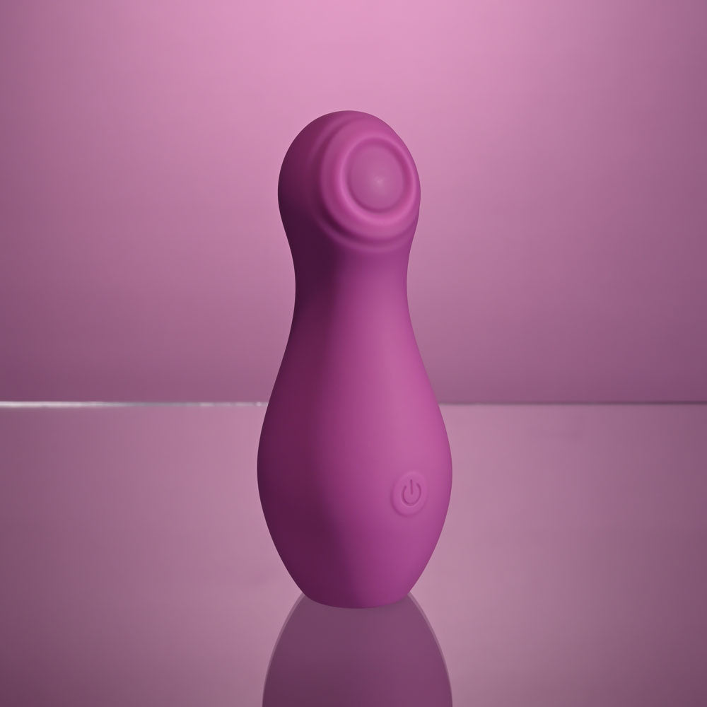 Playboy Pleasure The Jet Set - Tapping Stimulator With Charging Case