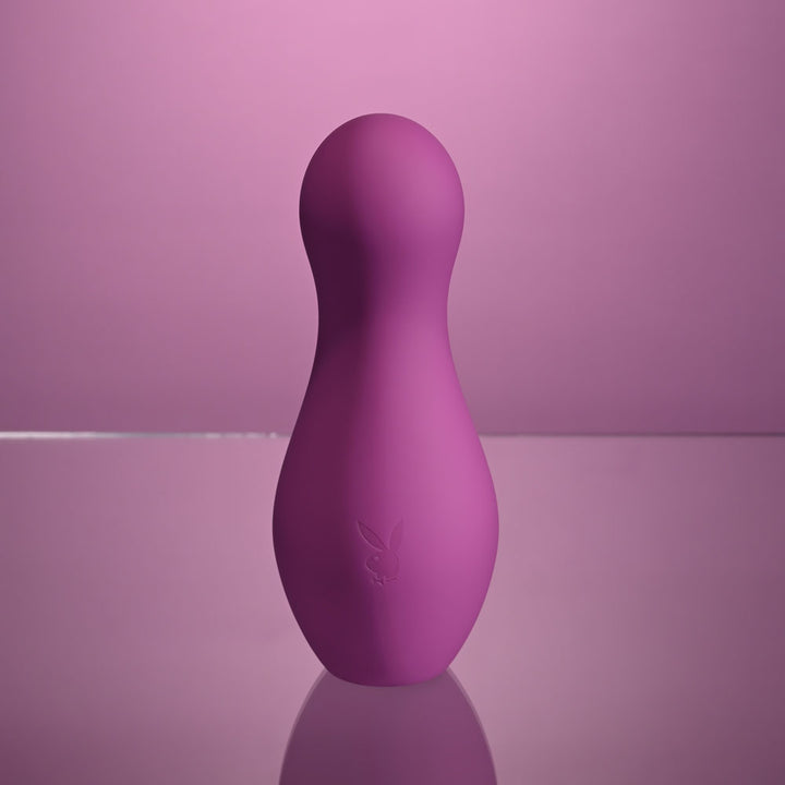 Playboy Pleasure The Jet Set - Tapping Stimulator With Charging Case