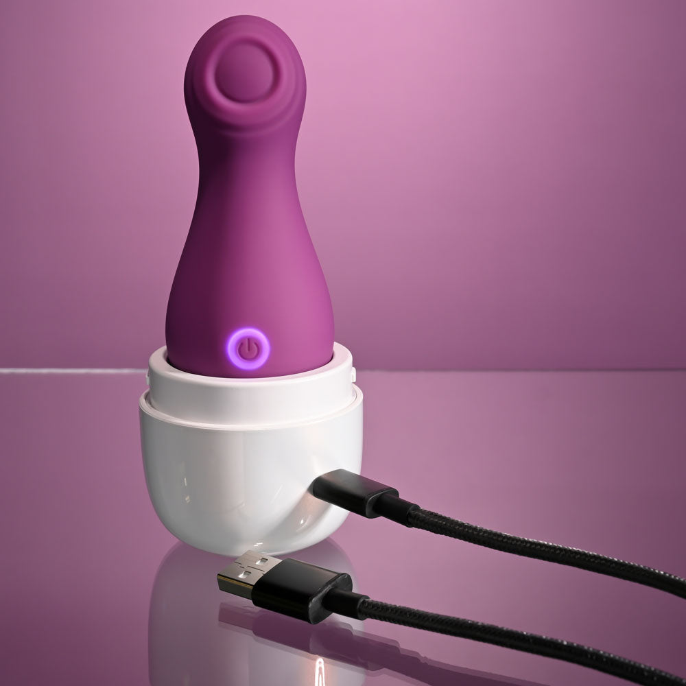 Playboy Pleasure The Jet Set - Tapping Stimulator With Charging Case