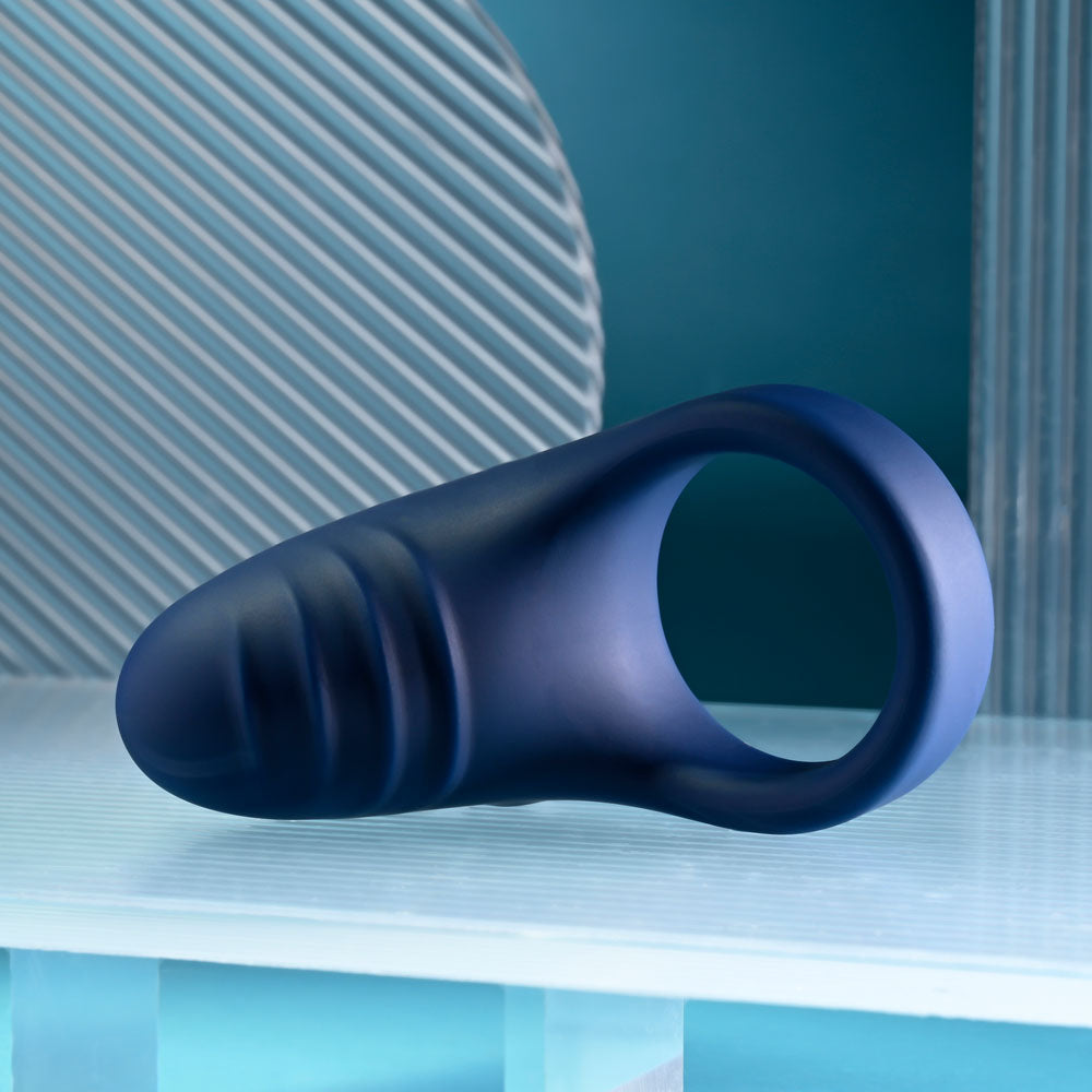 Playboy Pleasure Pleasure Point - Vibrating Cock Ring - Blue