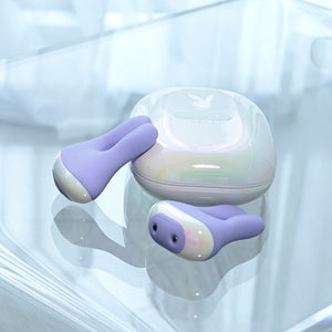 Playboy Pleasure In A Pinch - Vibrating Nipple Clamps with Charging Carry Case