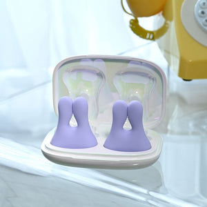 Playboy Pleasure In A Pinch - Vibrating Nipple Clamps with Charging Carry Case