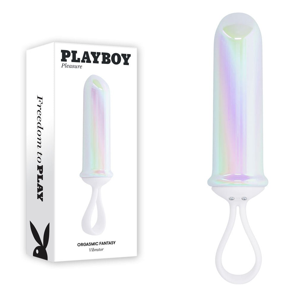 Playboy Pleasure Orgasmic Fantasy Bullet  - White
