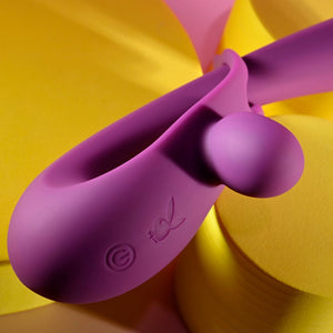 Playboy Pleasure Cha Cha Slide Rabbit Vibrator - Purple