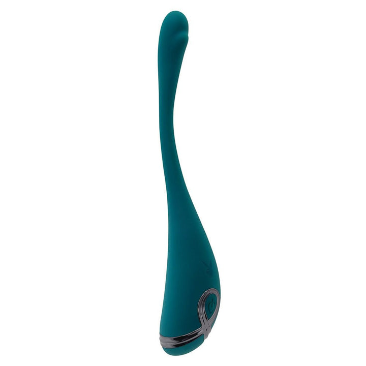 Playboy Pleasure Pinpoint Perfection - Poseable Vibrator - Green