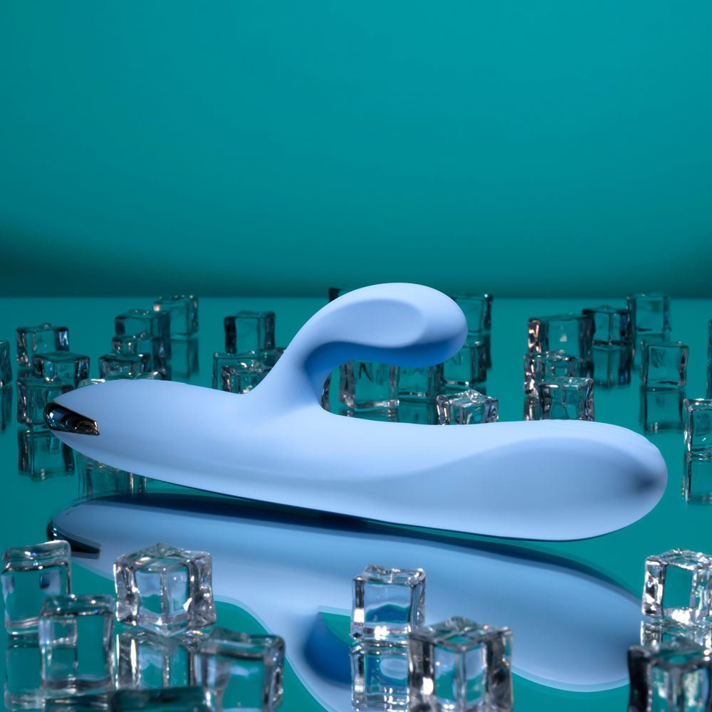 Playboy Pleasure Up & Away Rabbit Vibrator - Blue