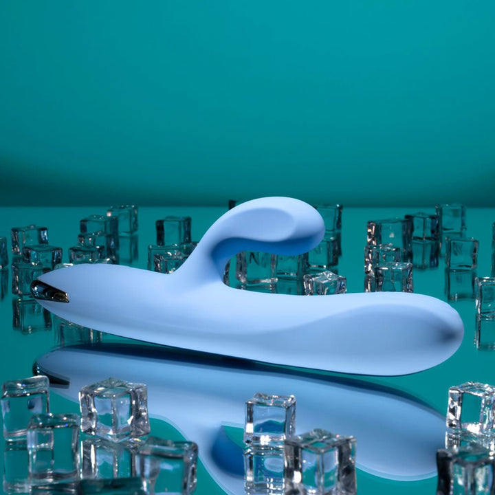 Playboy Pleasure Up & Away Rabbit Vibrator - Blue
