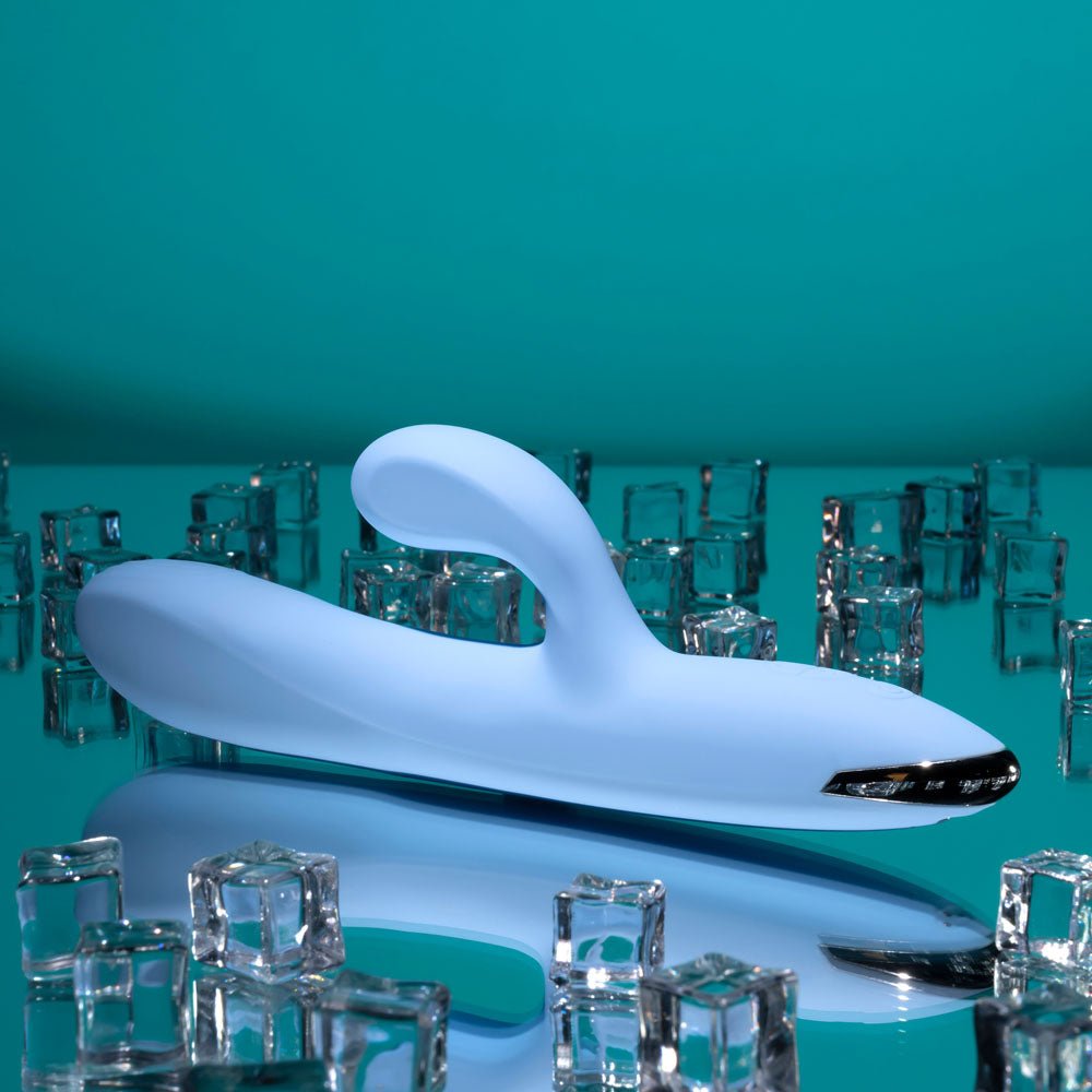 Playboy Pleasure Up & Away Rabbit Vibrator - Blue