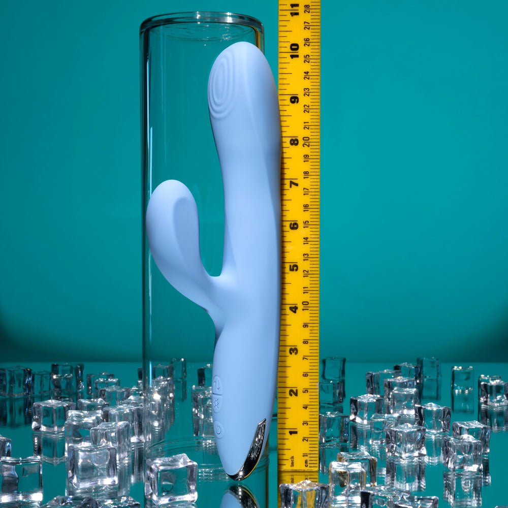 Playboy Pleasure Up & Away Rabbit Vibrator - Blue