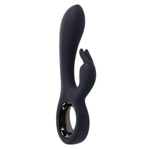 Playboy Pleasure Late Night Bunny Dual Rabbit Vibrator - Black