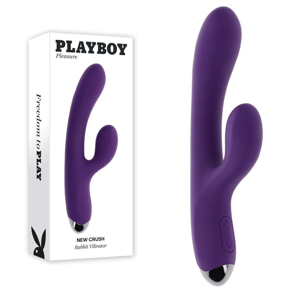 Playboy Pleasure New Crush Rabbit Vibrator - Purple