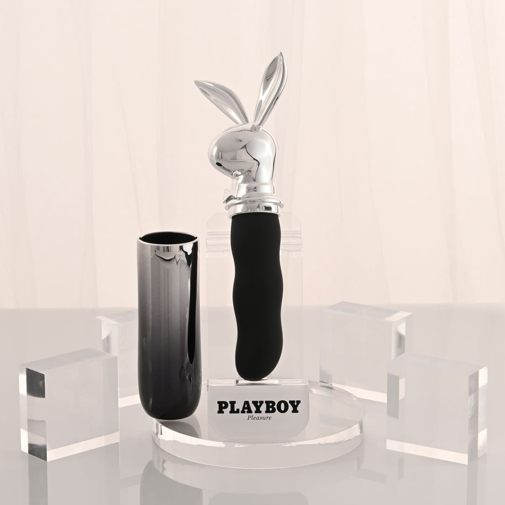 Playboy Pleasure Bunny On The Go Rabbit Head Vibrator