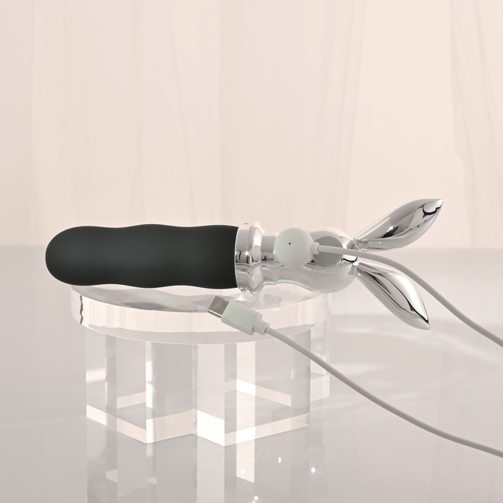 Playboy Pleasure Bunny On The Go Rabbit Head Vibrator