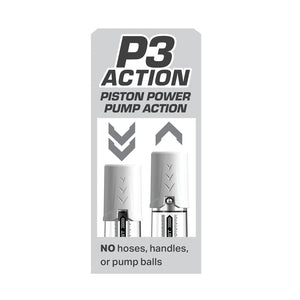 Pump Worx Max Boost - White Penis Pump