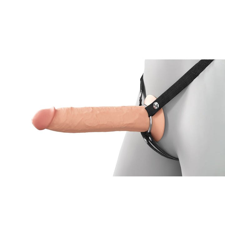 Fantasy X-Tensions Elite 9 Inch Silicone Hollow Strap-On - Flesh