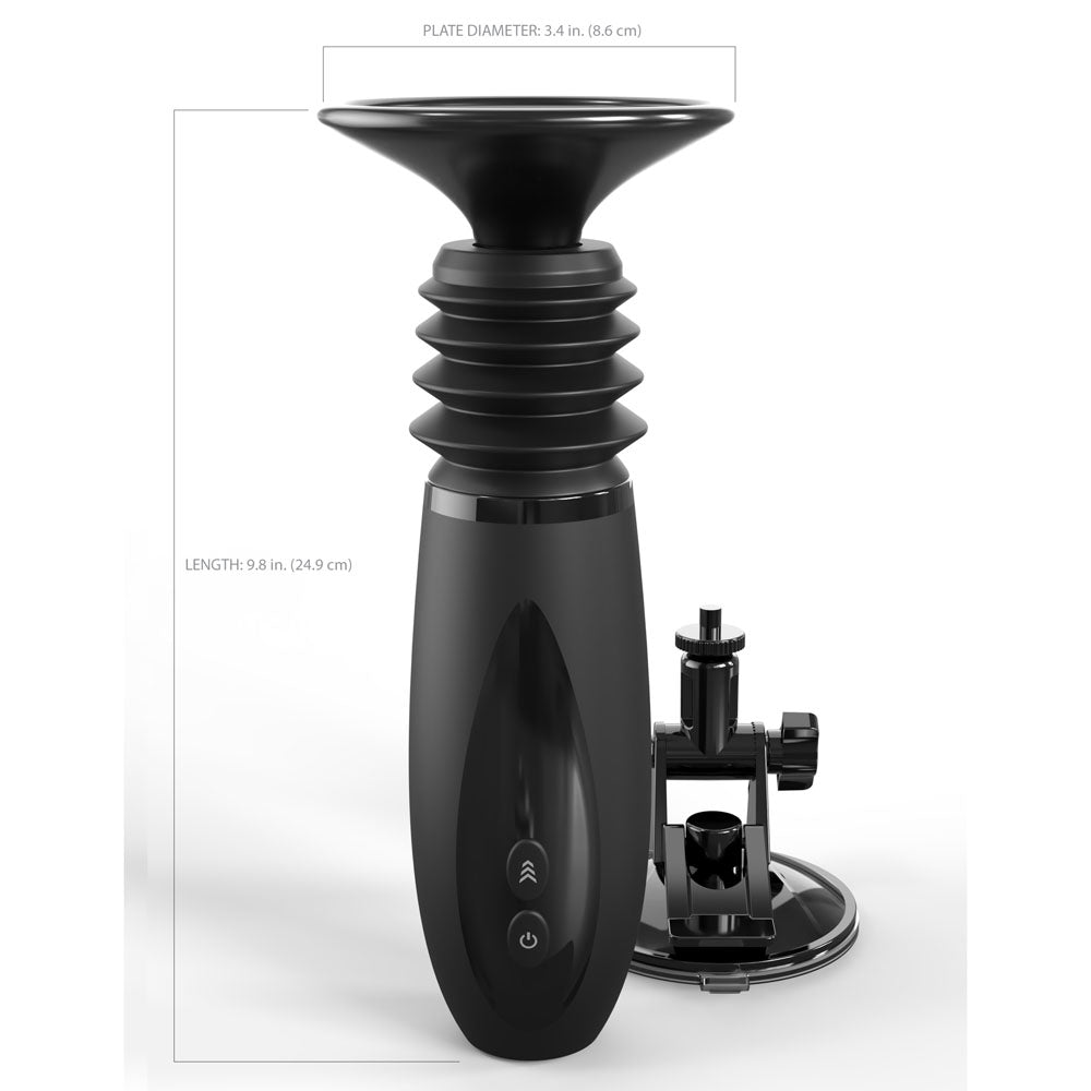 Fetish Fantasy Series Body Dock Handheld Stock Code: PD4469-23 USB Rechargeable Thrusting Machine with Suction Base