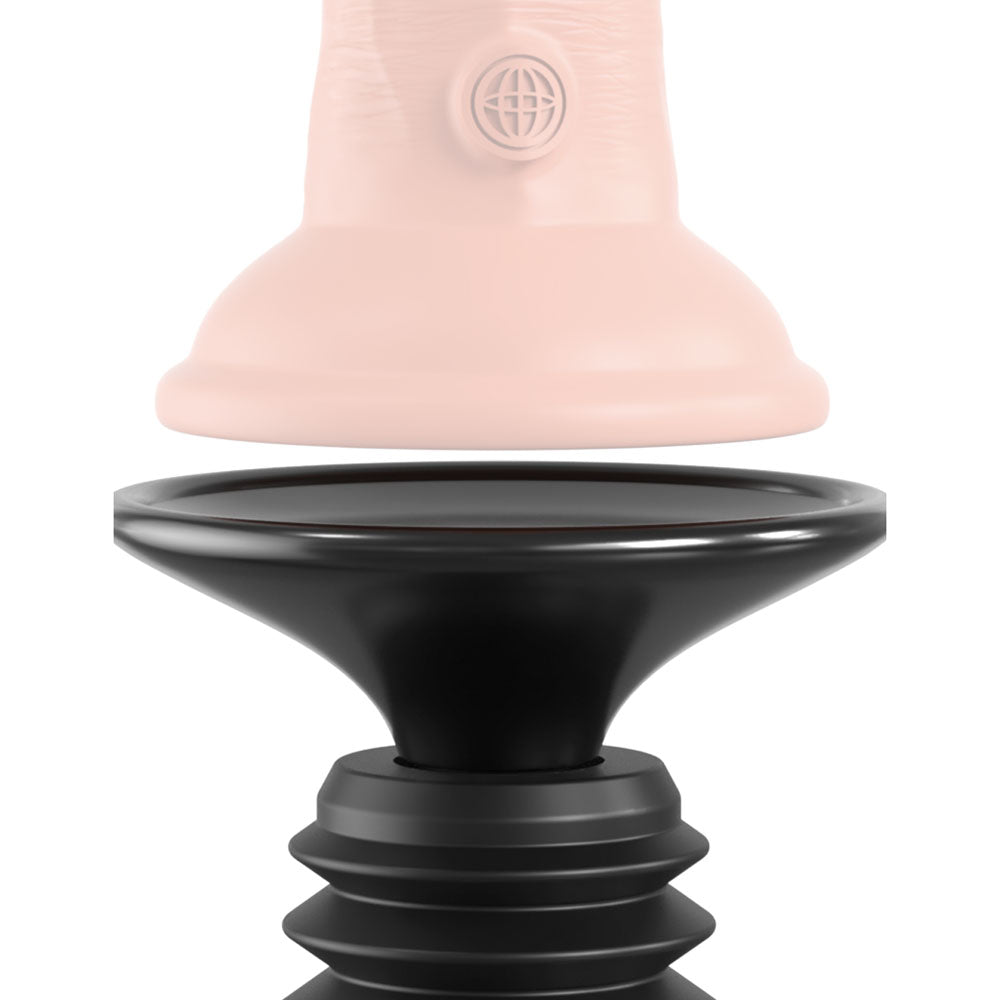 Fetish Fantasy Series Body Dock Handheld Stock Code: PD4469-23 USB Rechargeable Thrusting Machine with Suction Base