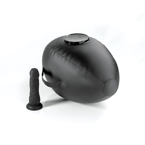 Fetish Fantasy Series Body Dock Inflatable Love Ball with 6 Inch Black Dildo