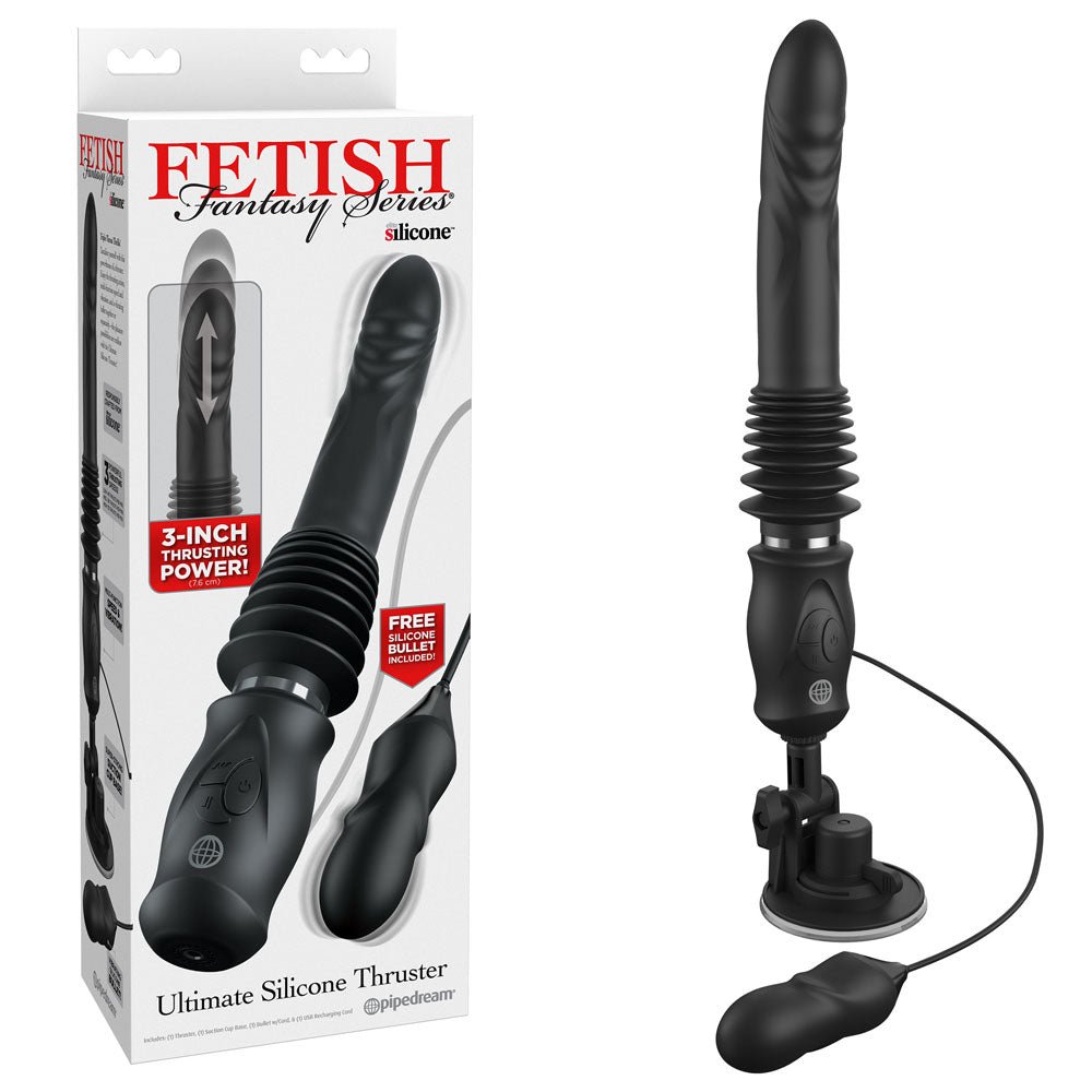 Fetish Fantasy Series Ultimate Thruster Vibrator - Black