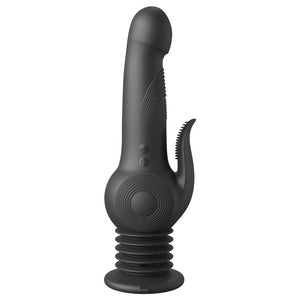 Fetish Fantasy Series Pogo Thruster Rabbit Vibrator - Black