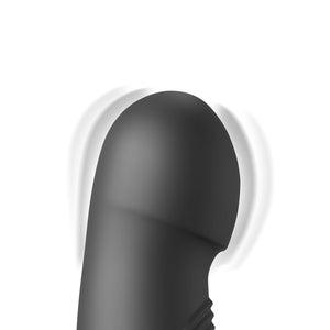 Fetish Fantasy Series Pogo Thruster Rabbit Vibrator - Black