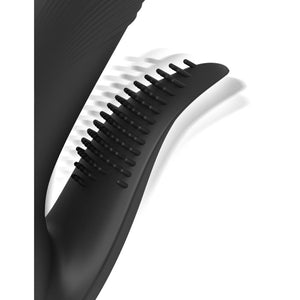 Fetish Fantasy Series Pogo Thruster Rabbit Vibrator - Black