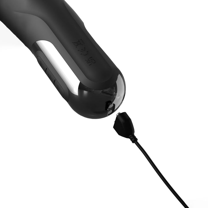 Festish Fantasy Series Sonix Thruster Rabbit Vibrator - Black
