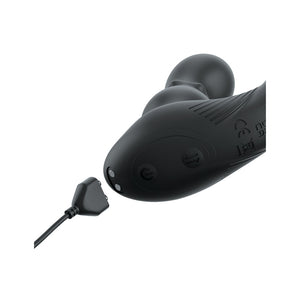 Anal Fantasy Elite Ass-Gasm Slide & Glide Prostate Massager - Black