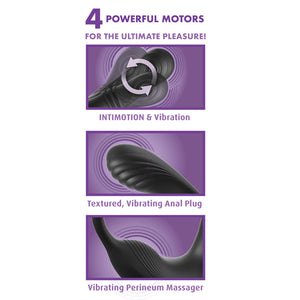 Ass-Gasm IntiMotion Quad Motor Prostate Massager with Remote