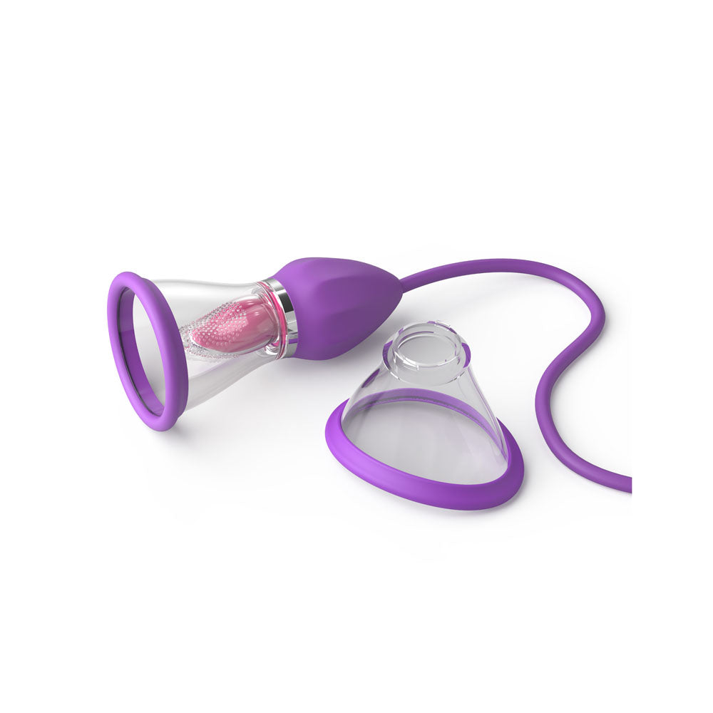 Fantasy For Her Her Ultimate Pleasure Max - Vibrator + Flicking Stimulator - Purple