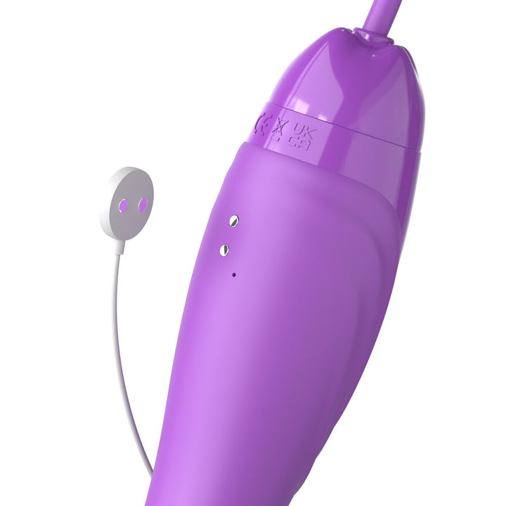 Fantasy For Her Her Ultimate Pleasure Max - Vibrator + Flicking Stimulator - Purple