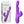 Fantasy For Her IntiMotion Pulse Pro - Swirling & Flicking Rabbit Vibrator - Purple