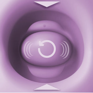 Fantasy For Her Lush Kiss Plush Suction Licking Vibrator - Purple