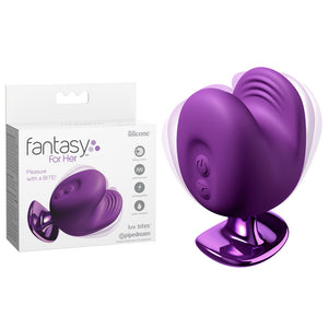 Fantasy For Her Luv Bites - Rechargeable Vibrating & Biting Stimulator