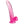 King Cock Clear 9 Inch Dildo with Balls - Pink