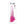 King Cock Clear 10 Inch Dildo with Balls - Pink