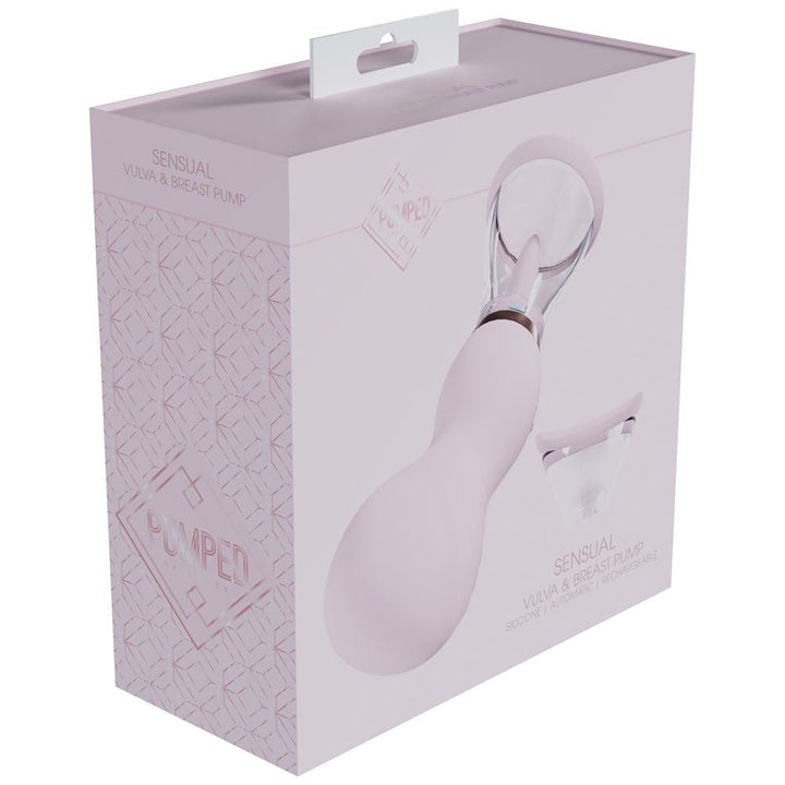 Pumped Sensual Auto Vulva & Breast Pump - Pink