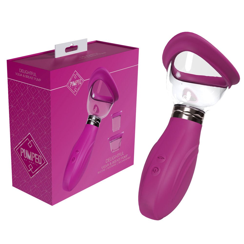 Pumped Delightful Auto Ladies Pump - Pink