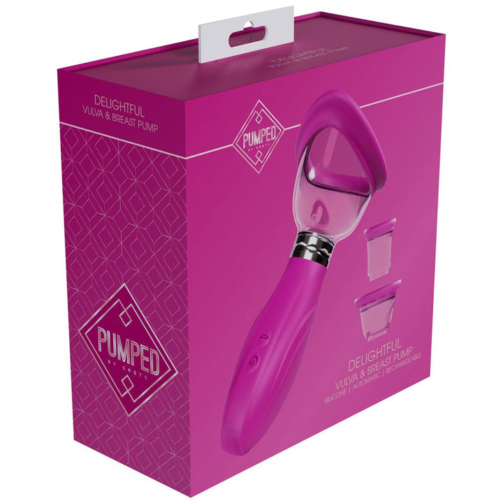 Pumped Delightful Auto Ladies Pump - Pink