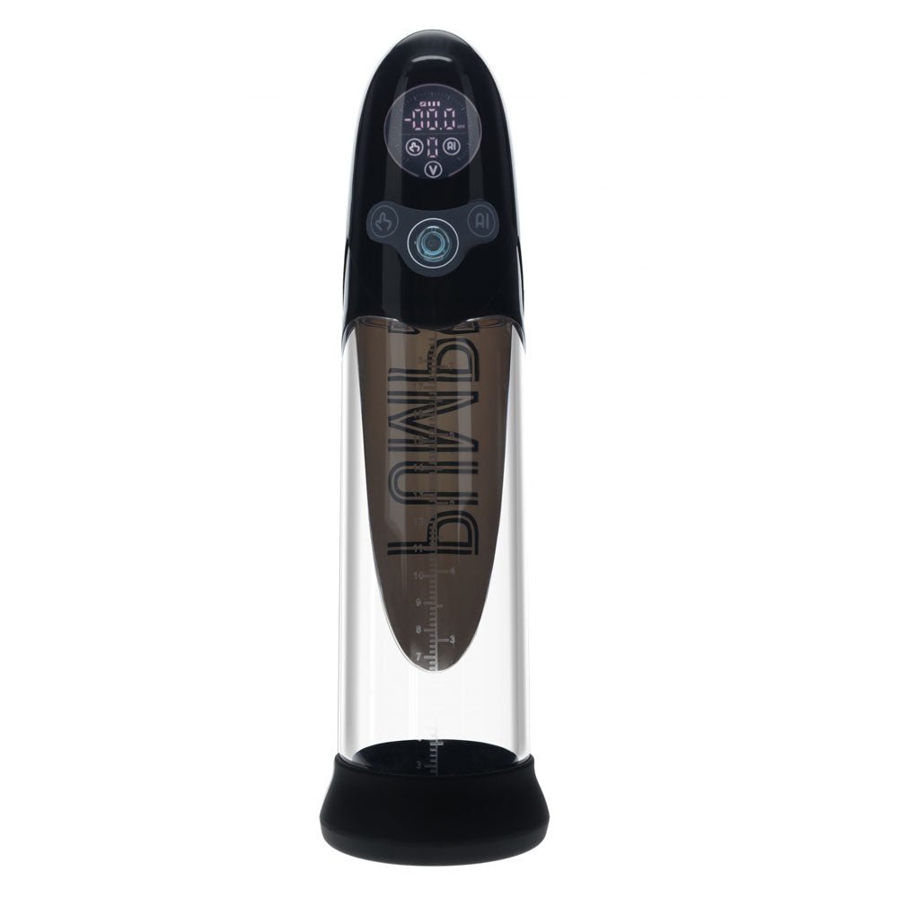 Pumped Aqua-Pro AI-Enabled Submersible Auto Penis Pump - Black