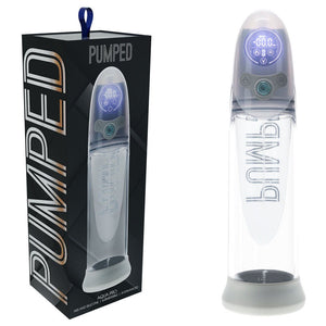 Pumped Aqua-Pro AI-Enabled Submersible Auto Penis Pump - Grey